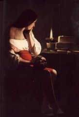 Maddalena penitente- La Tour
